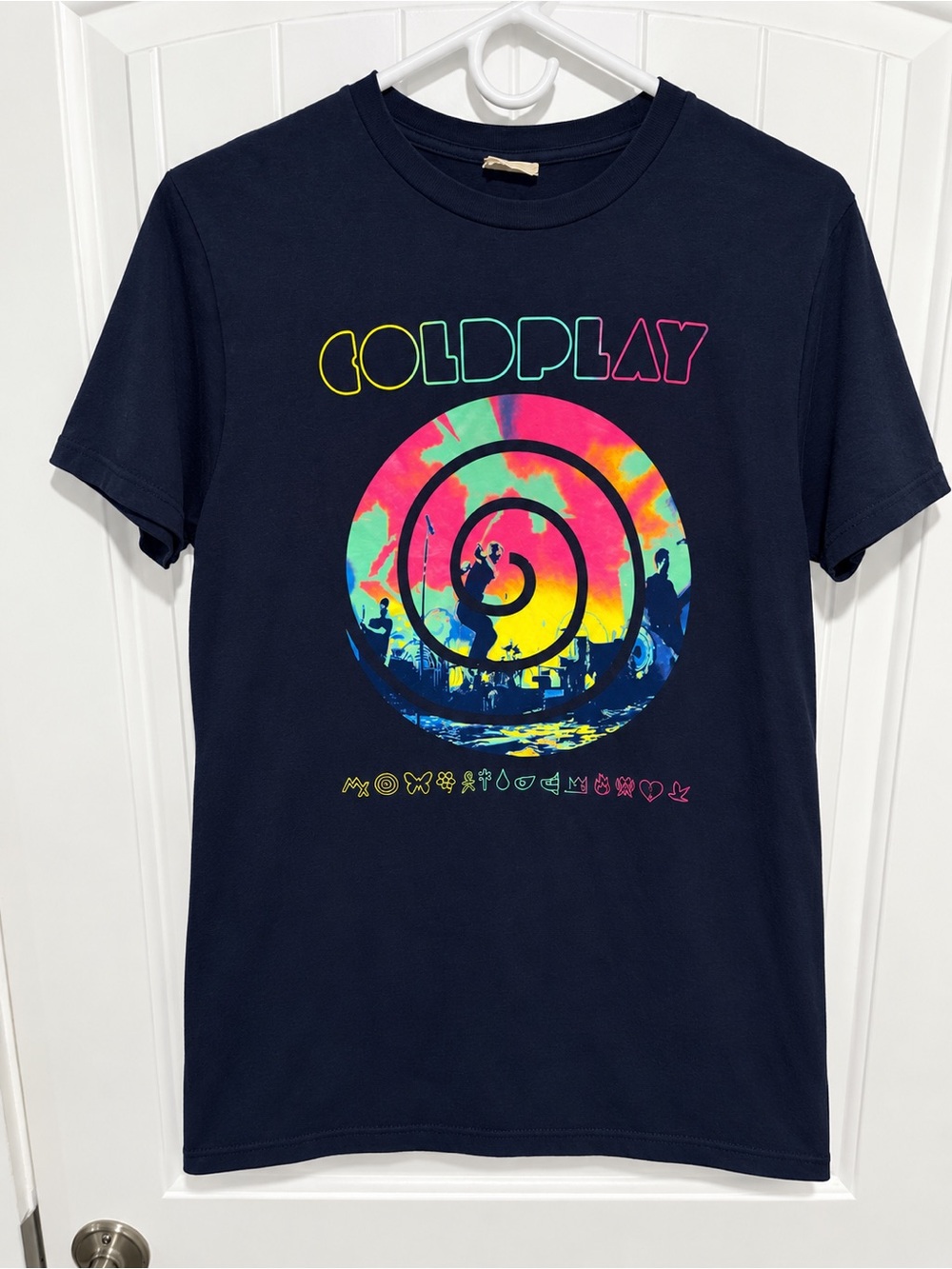 Coldplay Mylo Xyloto 2012 North American Tour Concert T-Shirt M